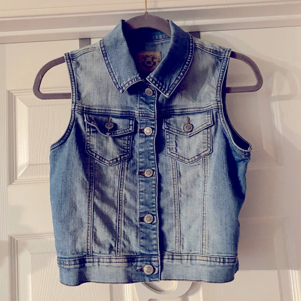 WD Jean Vest size medium - Picture 3 of 5